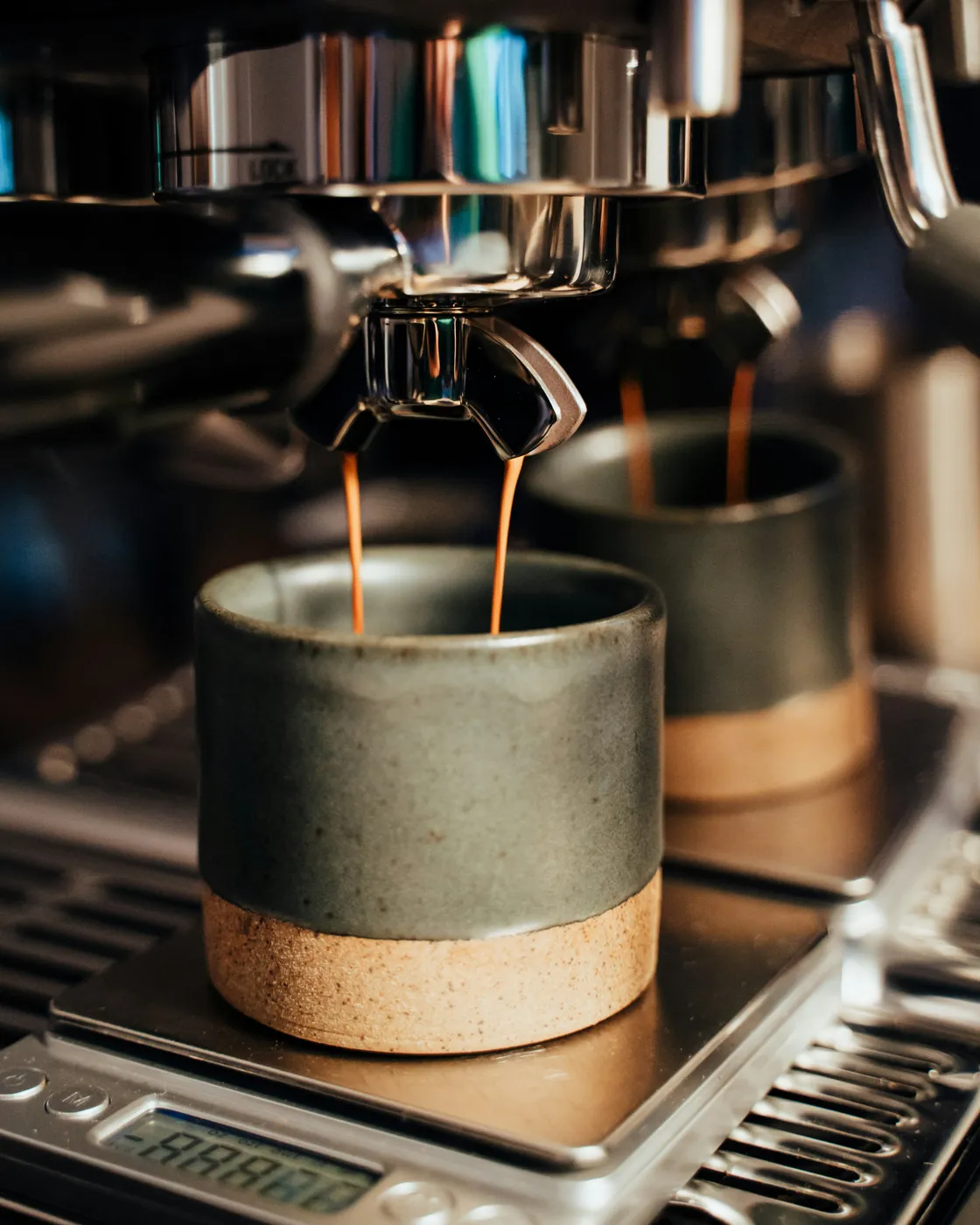 Espresso z pákového kávovaru
